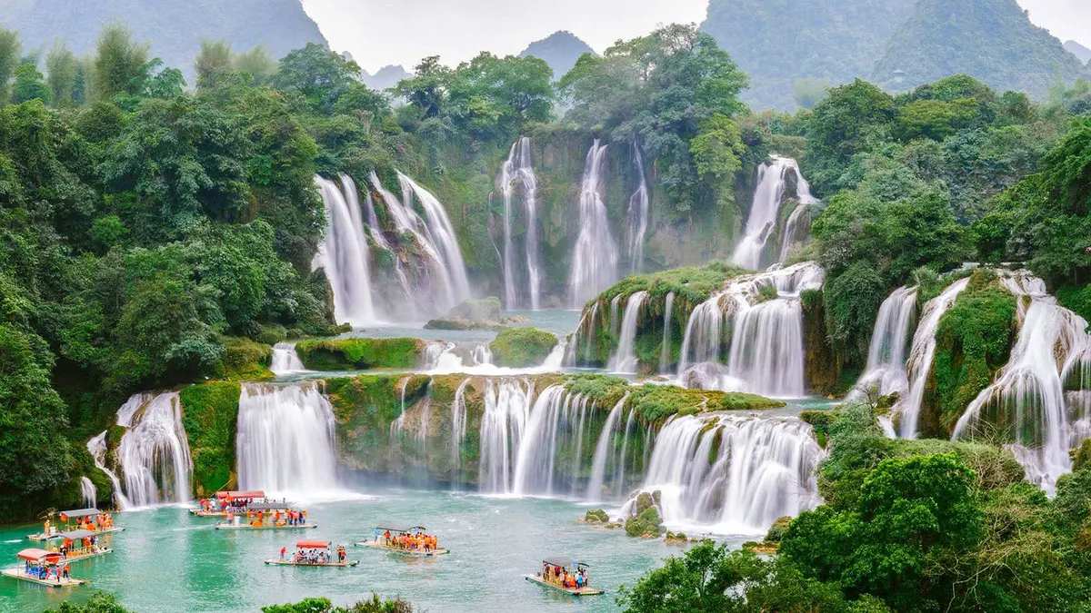 Waterfall wonders: Discovering the majestic Ban Gioc waterfall
