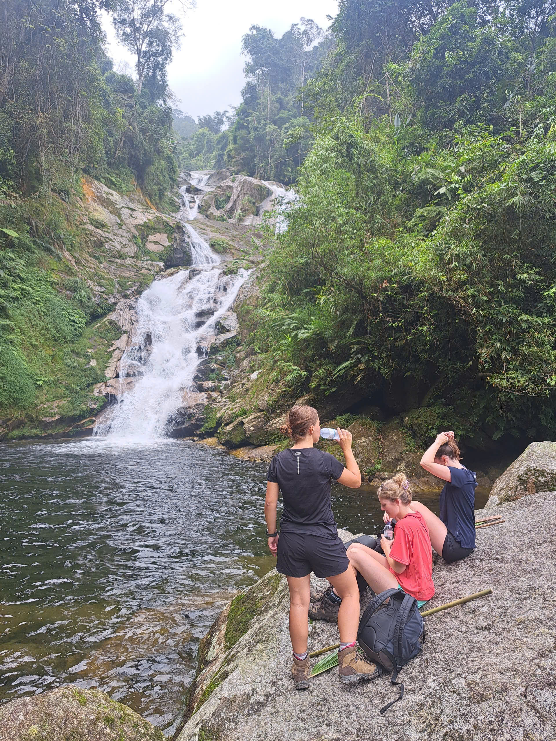 Khuoi My – Lung Vai- Na Mau – Xa Phin- Hươu waterfall- Nam Te Trekking tour 2 days 1 night